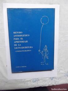 Libros de segunda mano: METODO ANTIDISLEXICO PARA EL APRENDIZAJE DE LA LECTO-ESCRITURA ( CINEMATOGRAFICO ) JAIME M. JIMENEZ